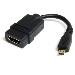 High Speed Hdmi Adapter Cable W/ Ethernet To Hdmi Micro 5in