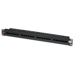 CAT6 Patch Panel/ 24 Port Rj45 To 110 568 A/b Color Coded