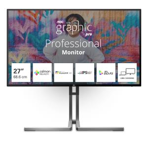 Monitor - 27In 4K Nano IPS Calman Ready 96W USB C HDMI DVI HA