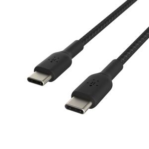 USB-c To USB-c Cable Braided 1m Black