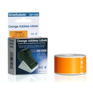 Label Orange Slp-1olb 28x89mm 130 Lab/roll 1 Roll/box