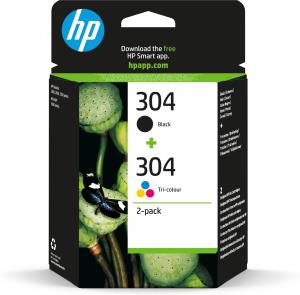 Ink Cartridge - No 304 - Black/Tri-colo - Combo Pack - Blister