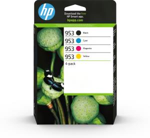 Ink Cartridge - No 953 - CMYK - 4 Pack
