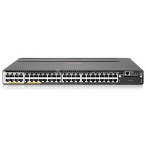 Aruba 3810M 40G 8 HPE Smart Rate PoE+ 1-slot Switch, (40) RJ-45 autosensing 10/100/1000 PoE+ ports