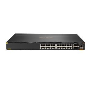 Aruba 6300M 24-port 1GbE Class 4 PoE and 4-port SFP56 Switch