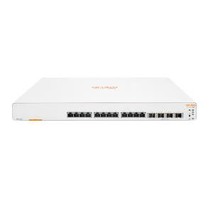 Aruba Instant On 1960 12XGT 4SFP+ Switch, 12 RJ-45 100/1000/10GBASE-T ports, 4 SFP+ 10GbE ports