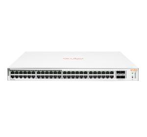 Aruba Instant On 1830 48G 24p Class4 PoE 4SFP 370W Switch, 48 RJ-45 10/100/1000 Class 4 PoE ports