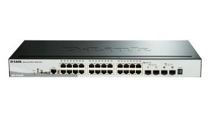 Switch Dgs-151028pe 28-port Gigabit Managed Stackable 2x Sfp+ Poe