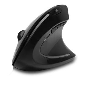 Vertical Ergonomic Mouse 6btn Black Wireless
