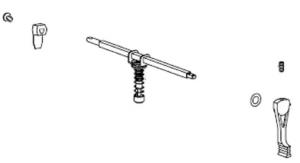 Zebra Kit Pivot Bar (includes Toggle Assembly) (g32034m)