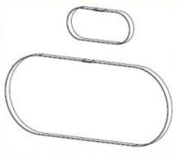 Kit Media Drive Belts Extended For Ze500 Series