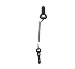 Ec50 / Ec55 Tethered Coil With Vest / Garment Clip And Adapter