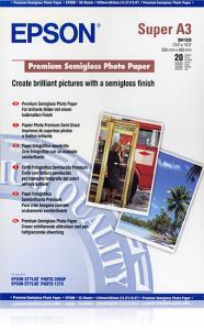 Paper Photo Premium Semigloss A3+ 20-sheet (c13s041328)