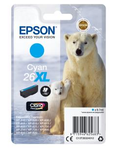 Ink Cartridge - 26xl Polar Bear - 9.7ml - Cyan Sec