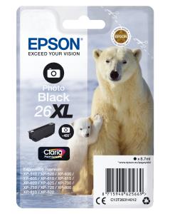 Ink Cartridge - 26xl Polar Bear - 8.7ml - Photo Black
