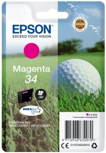 Ink Cartridge - 34 Golf Ball - 4.2ml - Magenta