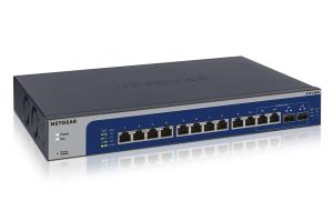 XS512EM 10-Gigabit/Multi-Gigabit Ethernet Smart Managed Plus Switch 12-Port with 2 SFP Uplinks