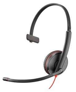 Headset Blackwire 3215 - Monaural - USB-c / 3.5mm - Single Unit