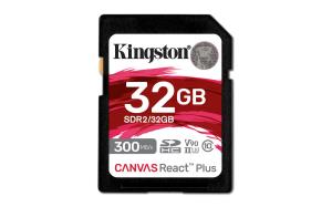 Sdxc Card - Canvas React Plus - 32GB - Uhs-ll U3