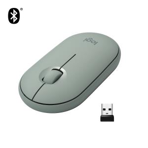 Pebble M350 Wireless Mouse Eucalyptus