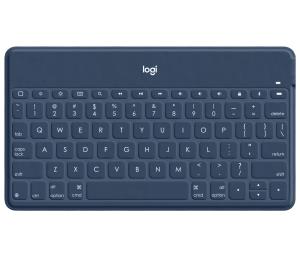 Keys-to-go Bluetooth Keyboard For Apple iPad/iPhone/TV - Classic Blue Qwertz DEU