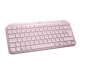 Mx Keys Mini Minimalist Wireless Illuminated Keyboard - Rose - Azerty French - Central