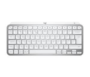 Mx Keys Mini Minimalist Wireless Illuminated Keyboard - Pale Grey - Qwerty US/Int'l