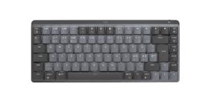 Mx Mechanical Mini Minimalist Wireless Illuminated Keyboard  - Graphite Tactile Quiet Qwerty Dansk/ Norsk/ Svenska/ Suomalainen