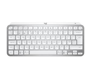 Minimalist Wireless Illuminated Keyboard - Mx Keys Mini - Pale Gray - Qwerty Uk