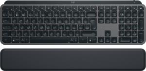 MX Keys S Keyboard with Palm Rest Graphite Qwerty UK
