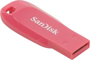 SanDisk Cruzer Blade - 32GB USB Stick - USB 2.0 - Pink