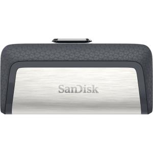 SanDisk ULTRA DUAL DRIVE - 16GB USB Stick - USB TYPE-C / USB 3.1 - Black / Silver
