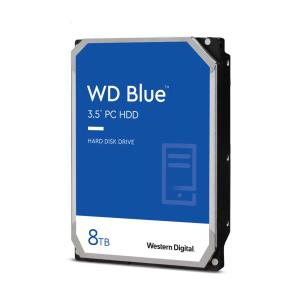 Hard Drive - Wd Blue WD80EAAZ - 8TB - SATA 6gb/s - 3.5in - 5640rpm