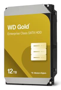 Hard Drive - WD Gold WD122KRYZ - 12TB - SATA 6Gb/s - 3.5in - 7200rpm - 512MB Buffer