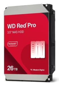 Hard Drive - WD Red Pro WD240KFGX - 26TB - SATA 6Gb/s - 3.5in - 512MB Buffer