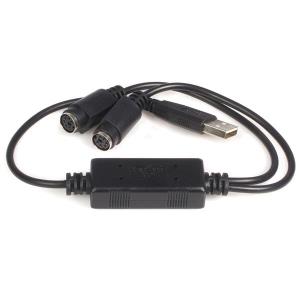 USB To Ps2 Keyboard And Mouse Adapter