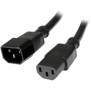 Computer Power Cord Extension 14 Awg - C14 To C13 0.91m