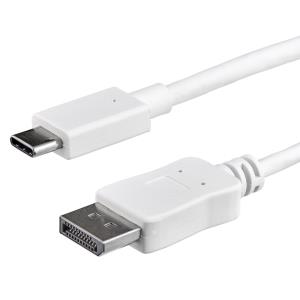 USB-c To DisplayPort Adapter Cable White - 1m