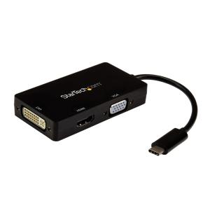 Video Converter 3-in-1 - USB Type C To Vga DVI Or Hdmi - 4k