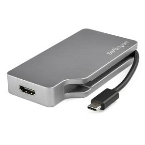 USB-c Multiport Video Adapter - 4-in-1 Aluminum - 4k 60hz - Space Gray