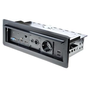 Conference Table Box For Av Connectivity & Power/charging
