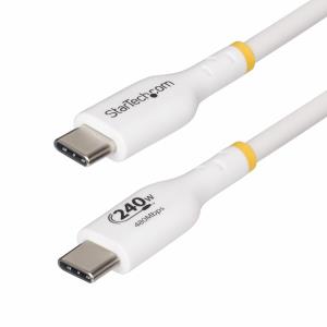 USB-c Charging Cable, USB-if Certified USB C Cable, 240w Pd Epr, USB 2.0 Type-c Laptop Charger Cord 3m White