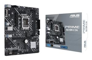 Motherboard PRIME H610M-E D4 / LGA1700 H610 DDR4 64GB mATX