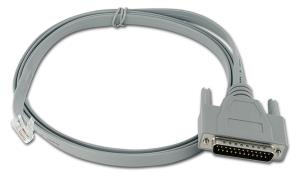 Cables Rj-45m To Db-25m Straight-thru 6feet (cab0025)