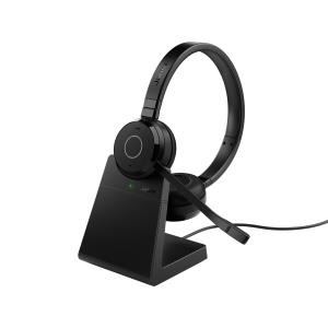 Headset Evolve 65 TE MS - Stereo - Bluetooth - Link 390a - Stand