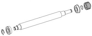 Platen Roller Assembly (15-3019-02)
