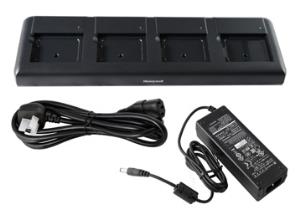 Quad Battery Charger For Scanpal Eda50/ Eda50hc/ Eda51 - Contains Uk Power Supply And Power Cord