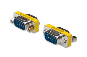 ASSMANN Gender Changer, D-Sub9 metal housing, M/M, with Hex screws