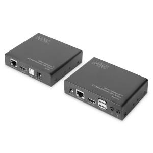 HDBaseT 2.0 HDMI KVM Extender Set 4K/60Hz (4:2:0), 6x USB