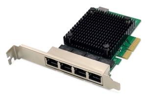 Server NIC 4 Port RJ45 RTL8125B 2.5 GBits